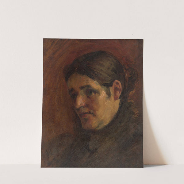 Portrait of the Artist's Mother by Milan Thomka Mitrovský