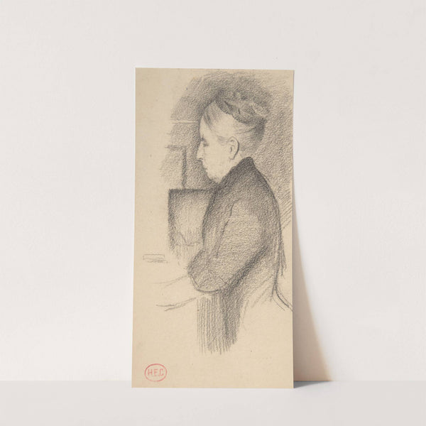 Portrait of the Artist's Mother by Henri-Edmond Cross