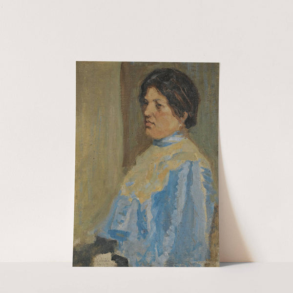 Portrait of The Artist's Mother by Bohumil Kubišta