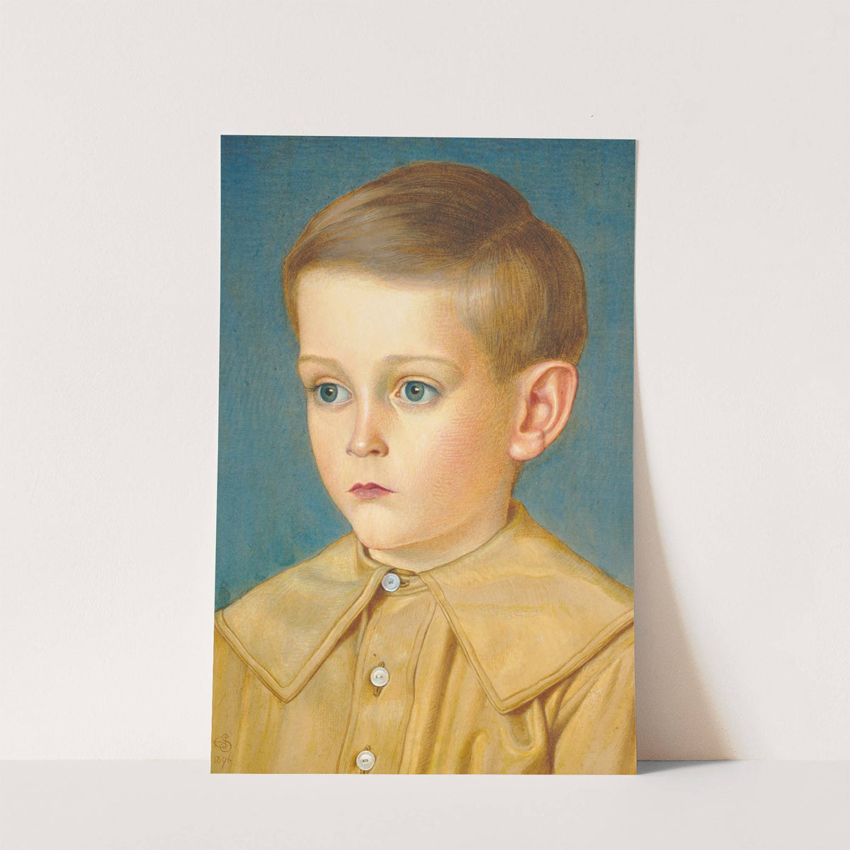 Portrait of the artist's nephew, Edward Stafford Allen by Joseph Edward Southall
