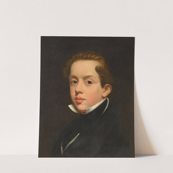 Portrait of the artist's nephew Edwin Wood by John Wood