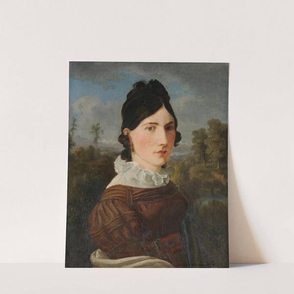 Portrait of the Artist's Sister-in-Law, Elise Miville-Baumann by Jakob Christoph Miville