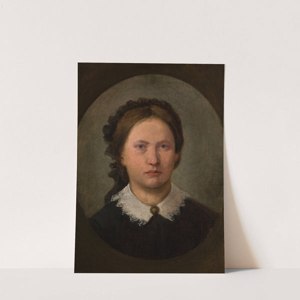 Portrait of the Artist's Sister, Karolina by Aleksander Kotsis