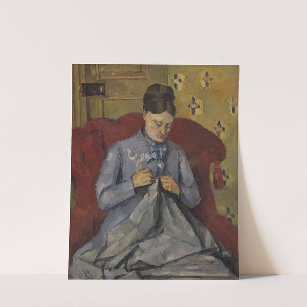 Portrait of the Artist’s Wife (1877) by Paul Cézanne