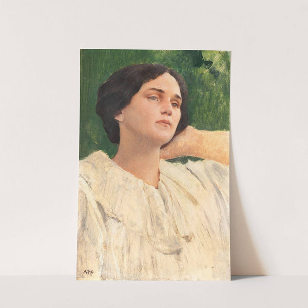 Portrait of the Artist’s Wife by Adolf Hirémy-Hirschl