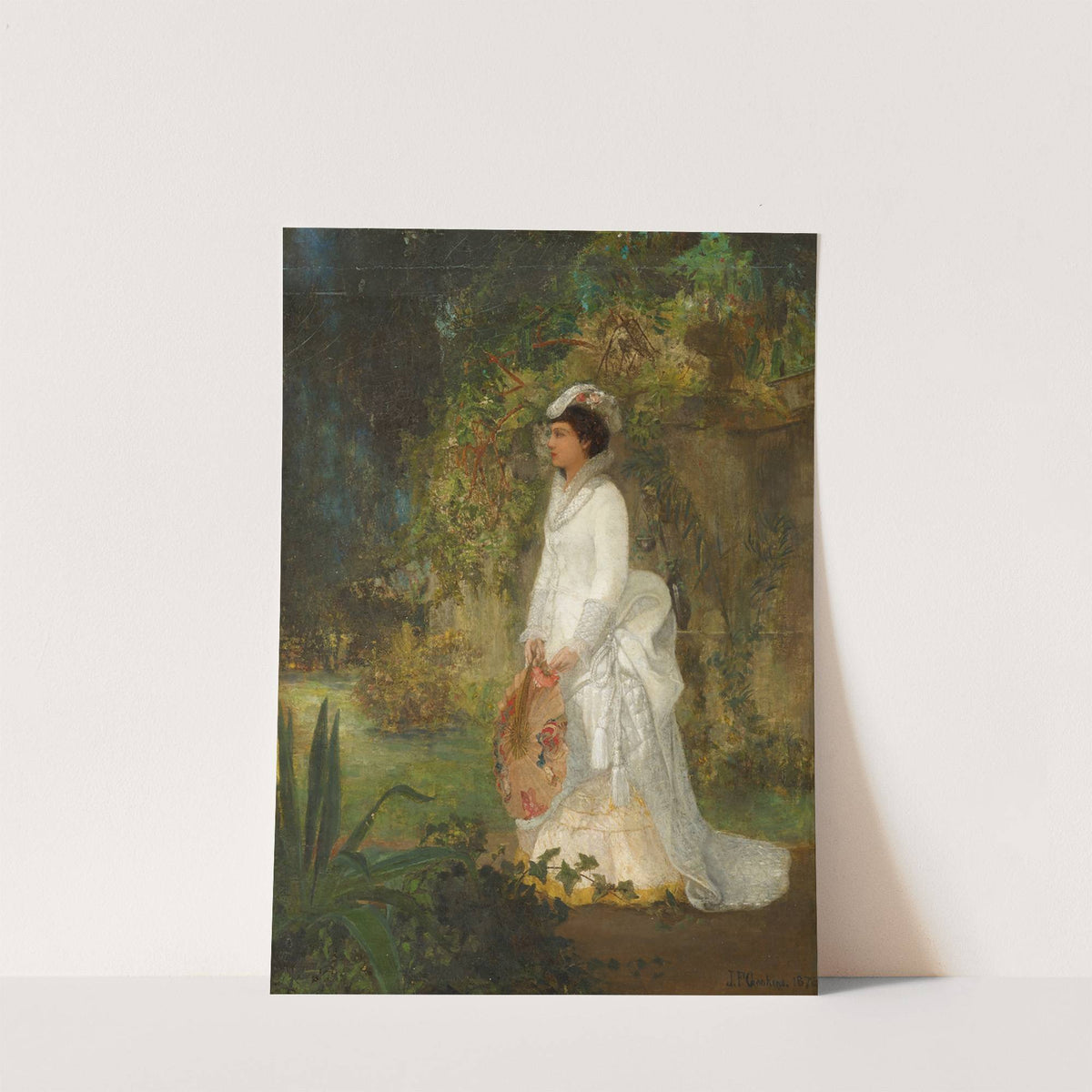 Portrait of the Artist's Wife by James Farrington Gookins