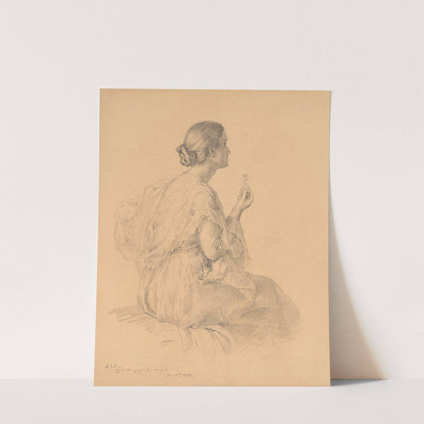 Portrait of the Artist's Wife by Elliott Daingerfield