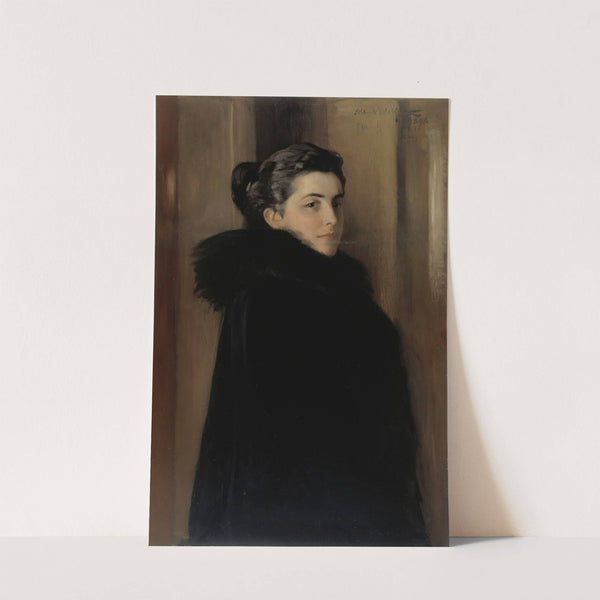 Portrait of the Artist’s Wife Ellan Edelfelt (1896) by Albert Edelfelt