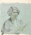 Portrait of the artist’s wife, Lydia Vytchegjanine