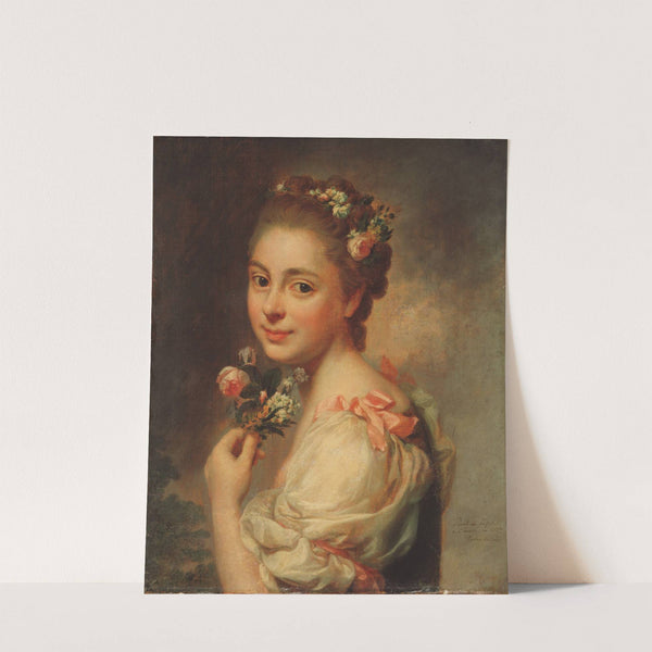 Portrait of the Artist’s Wife Marie Suzanne, née Giroust (1763) by Alexander Roslin