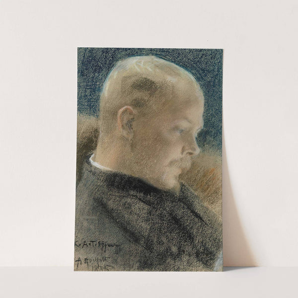 Portrait of the Author Karl A. Tavaststjerna (1885) by Albert Edelfelt