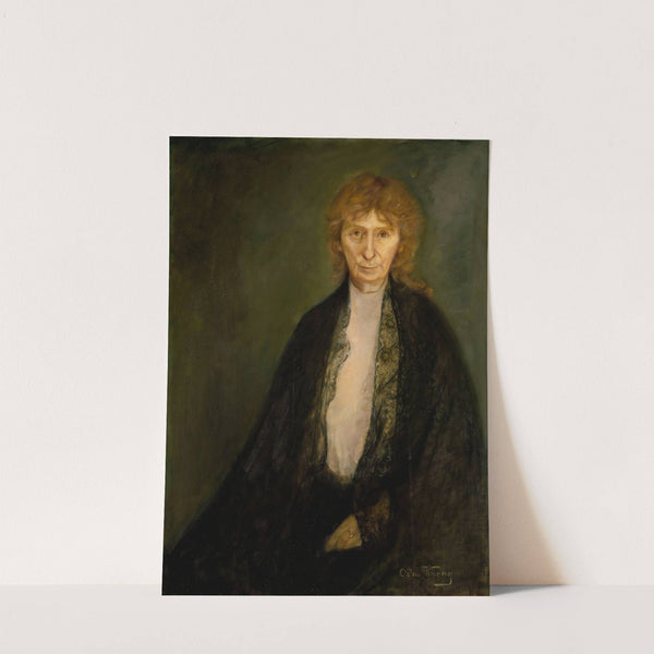 Portrait of the Author Rota Margrethe Vullum by Oda Krohg