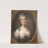 Portrait of the baroness Dietrich by Franz Bernhard Frey