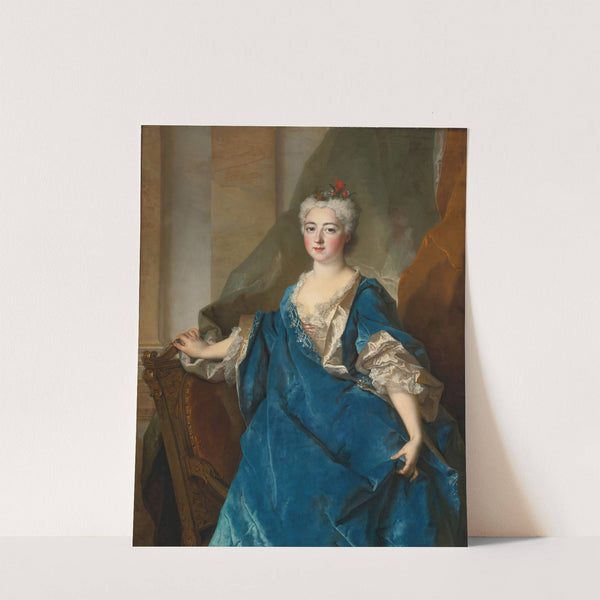 Portrait of The Baronne De Besenval by Nicolas de Largillière