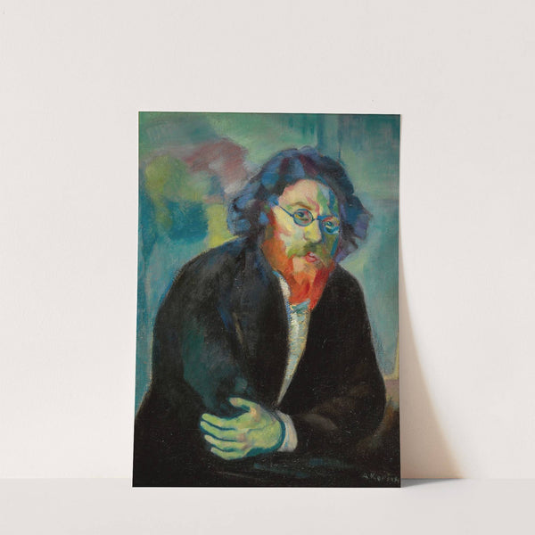 Portrait of the Composer Bichter by Abram Borisovich Kozlov