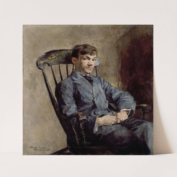 Portrait of the Composer Johan Backer Lunde (1896) by Harriet Backer