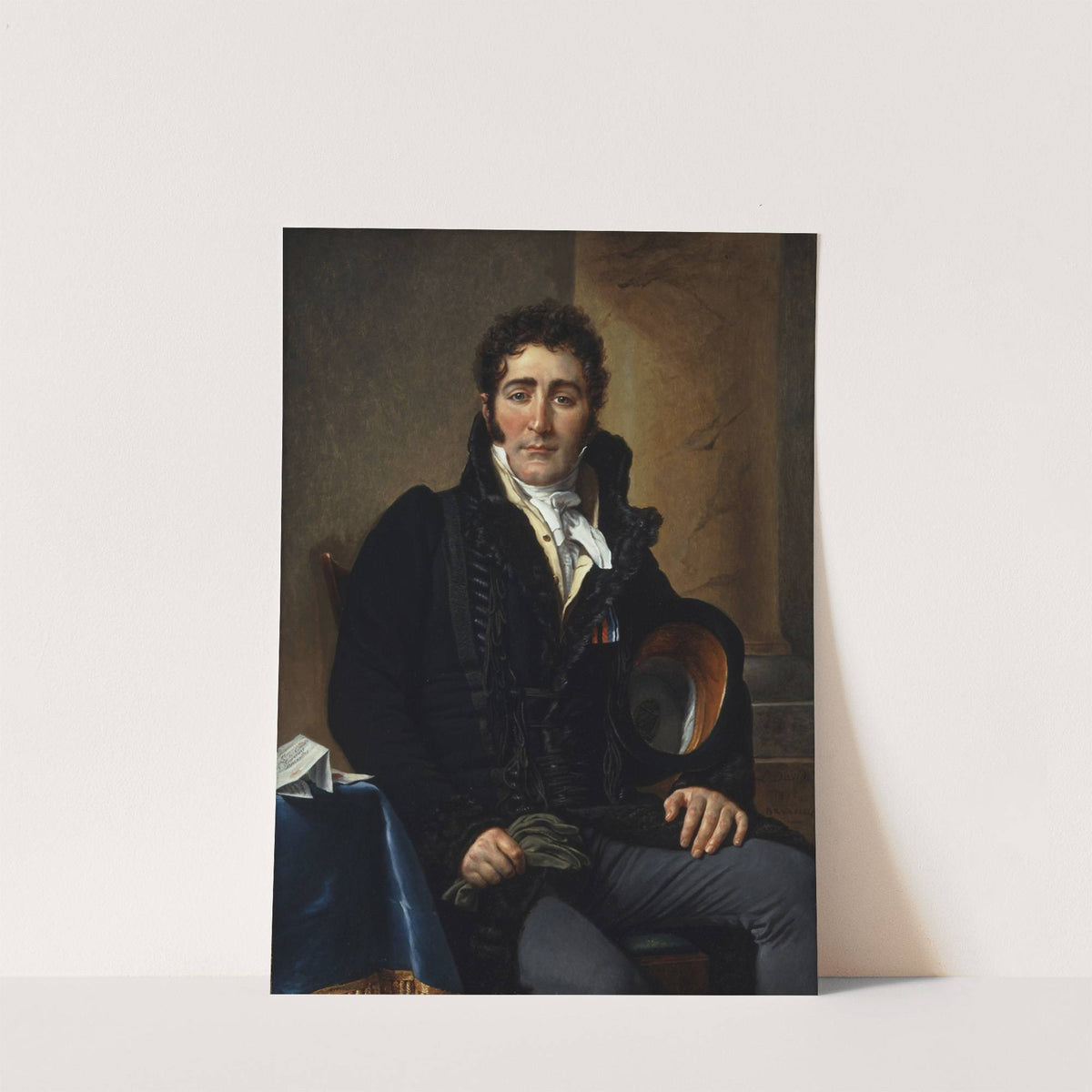 Portrait of the Comte de Turenne by Jacques Louis David