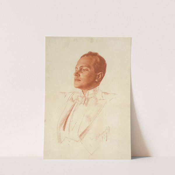 Portrait of the conductor Antal Doráti (1906-1988) by Alexandre Jacovleff