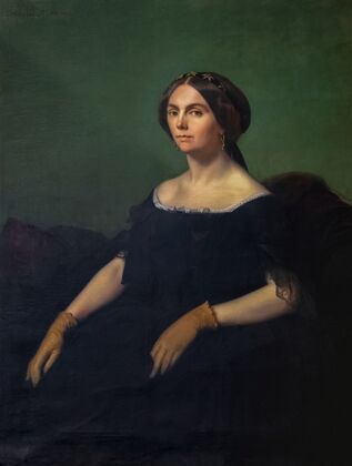Portrait of the Countess de Goyon (1853)