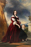 Portrait of the Countess Duchâtel (1817-1878) with her son, Vicomte Charles Tanneguy Duchâtel (1838-1891)