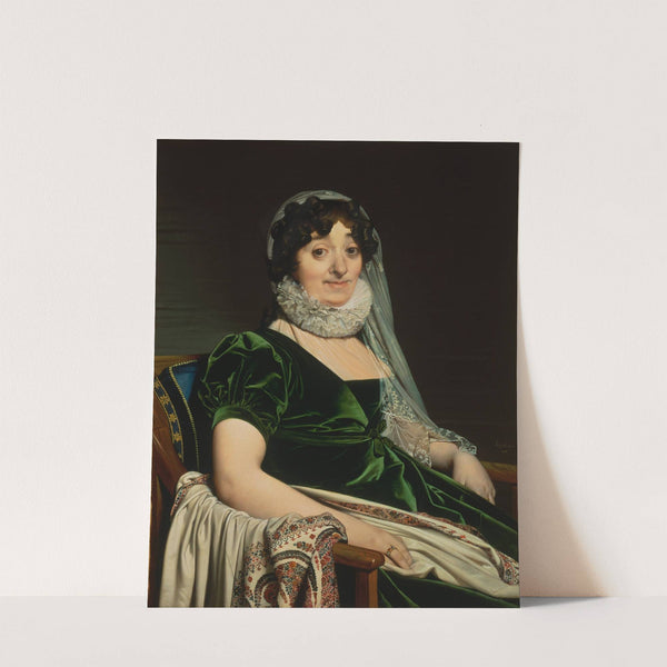 Portrait Of The Countess Of Tournon by Jean Auguste Dominique Ingres