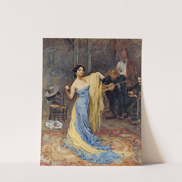 Portrait of the Dancer Marietta di Rigardo by Max Slevogt