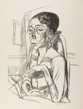 Portrait of the Dancer Sent M’Ahesa (1921)