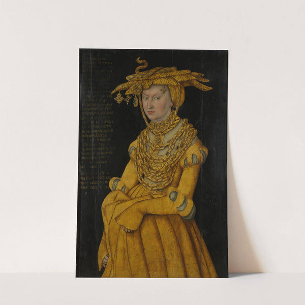 Portrait of the Duchess Catherine by Lucas Cranach the Elder