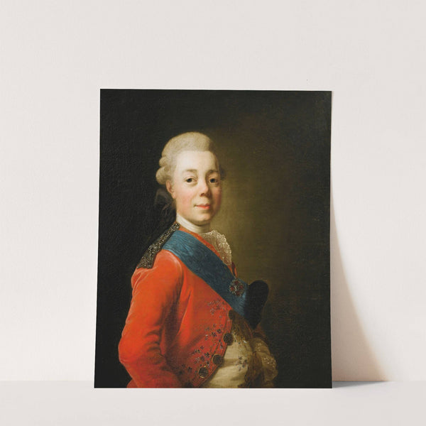 Portrait of the Emperor Paul I of Russia by Alexander Roslin