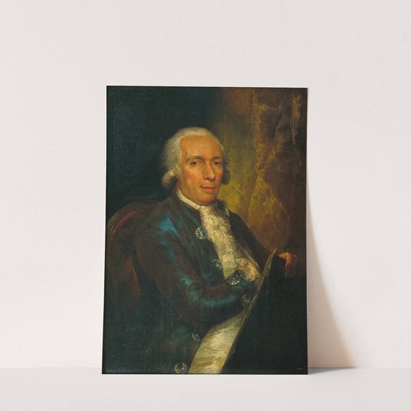 Portrait of the Engraver Pasqual Pere Moles, first director of the Escola de Llotja by Vicente López Portaña