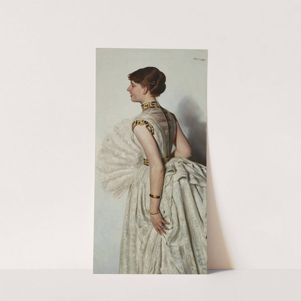 Portrait of the Fiancée by Jacek Malczewski