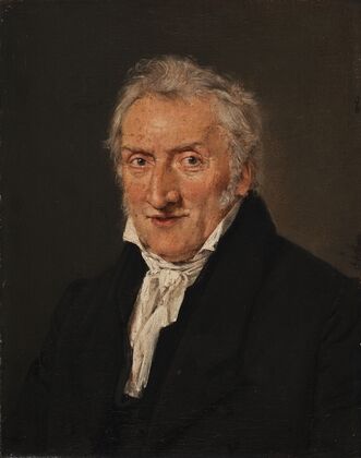 Portrait Of The Flower Painter C.D. Fritzsch (C. 1835)