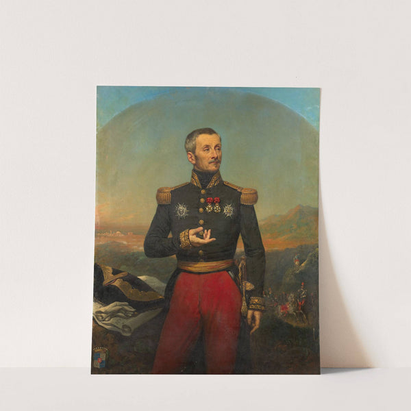 Portrait of the general Auguste-Philippe-Henri du Val (1852) by Joseph-Désiré Court