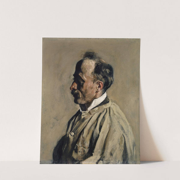 Portrait of the Gilder Emil Baumgartner by Heinrich Altherr