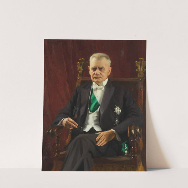 Portrait of the Governor Henning Elmquist (1932) by Bernhard Österman
