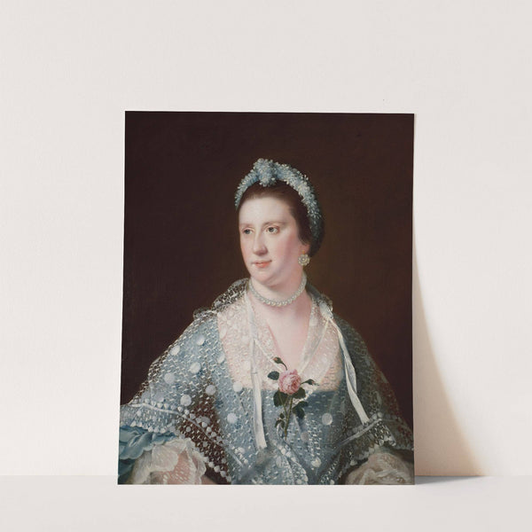 Portrait Of The Hon Mrs Boyle by Joseph Wright of Derby
