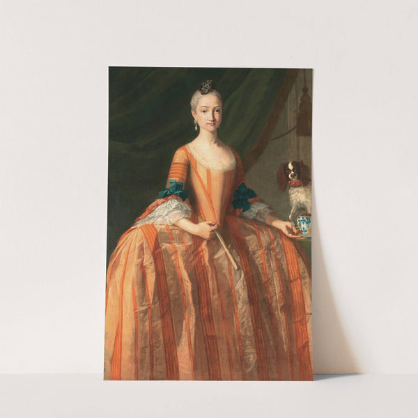 Portrait Of The Infanta Maria Josefa De Borbón (1744-1801) by Giuseppe Bonito