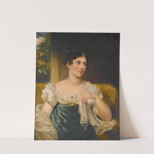 Portrait Of The Irish Actress Harriett Constance Smithson by George Clint