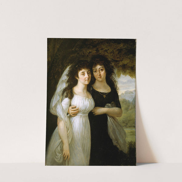 Portrait of the Maistre Sisters (1796) by Antoine-Jean Gros