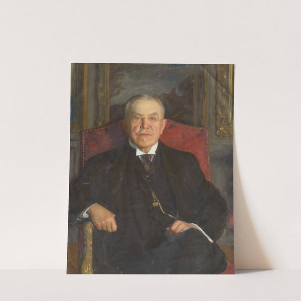 Portrait of the manufacturer M. C. Håkansson by Bernhard Österman