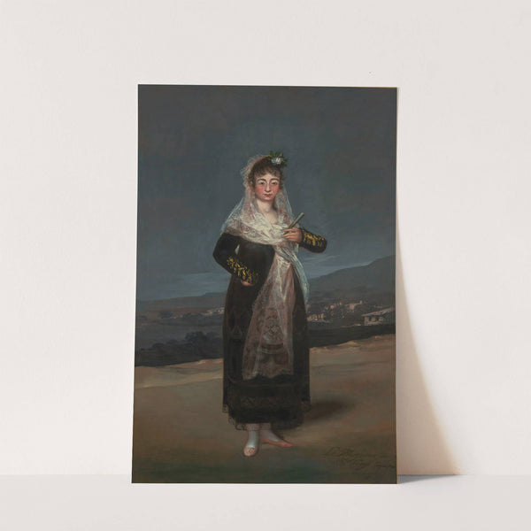 Portrait of the Marquesa de Santiago by Francisco de Goya