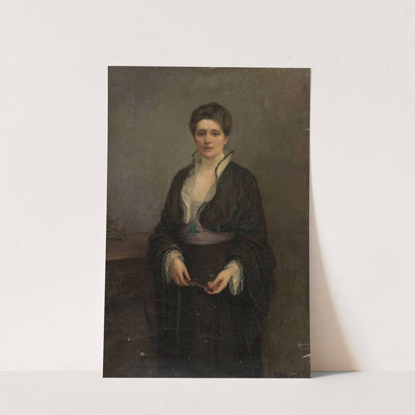 Portrait of the mother by Blanka Mercere