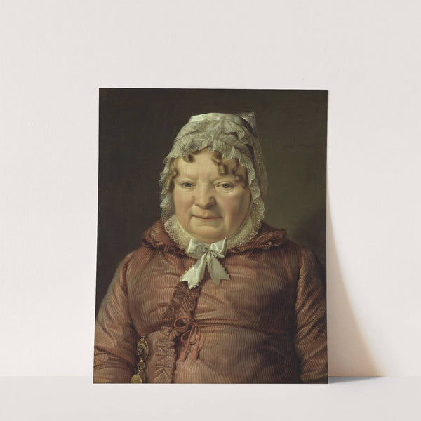 Portrait of the Mother of Captain von Stierle-Holzmeister (1819) by Ferdinand Georg Waldmüller