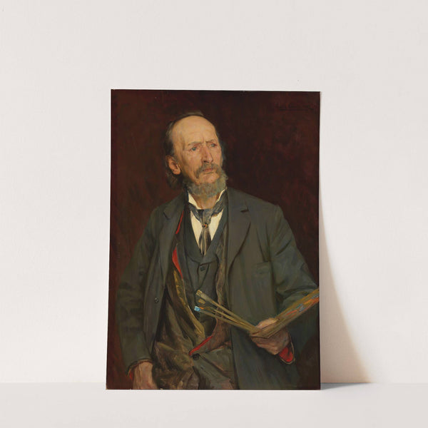 Portrait of the Painter Amaldus Nielsen by Fredrik Kolstø