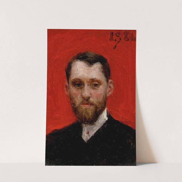 Portrait of the Painter Charles Theriat by Julius Leblanc Stewart