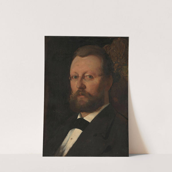 Portrait of the Painter Christian Meyer Ross by Eilif Peterssen