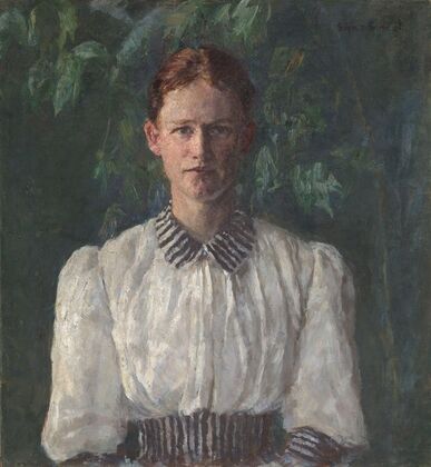 Portrait of the Painter Helga Ring