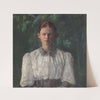 Portrait of the Painter Helga Ring by Signe Scheel