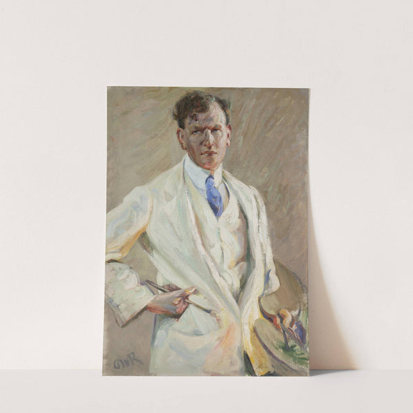 Portrait of the Painter Jakob Nussbaum (1909) by Ottilie Wilhelmine Roederstein