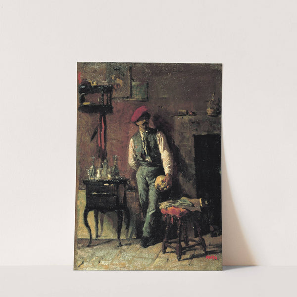 Portrait of the Painter Joaquim Agrassot by Mariano Fortuny Marsal